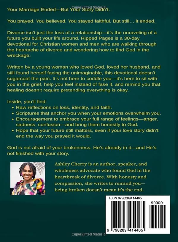 Ripped Pages: Finding God When Your Love Story Falls Apart: Divorce Devotional
