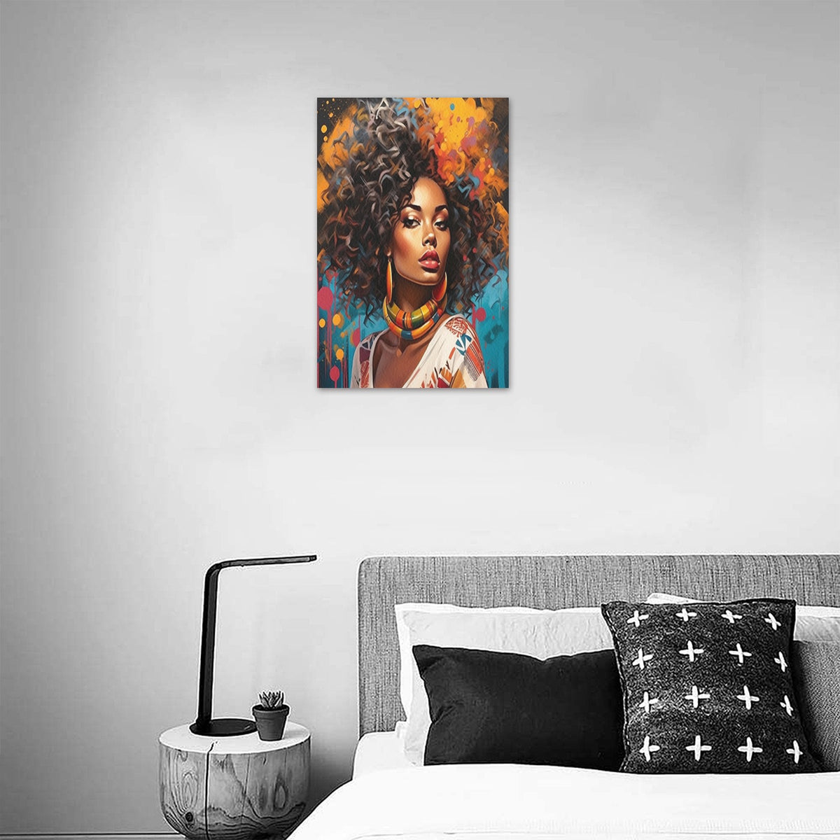 Lady Diane Canvas Art