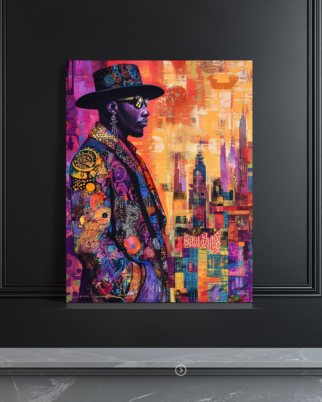 Crimson Dawn Canvas Art