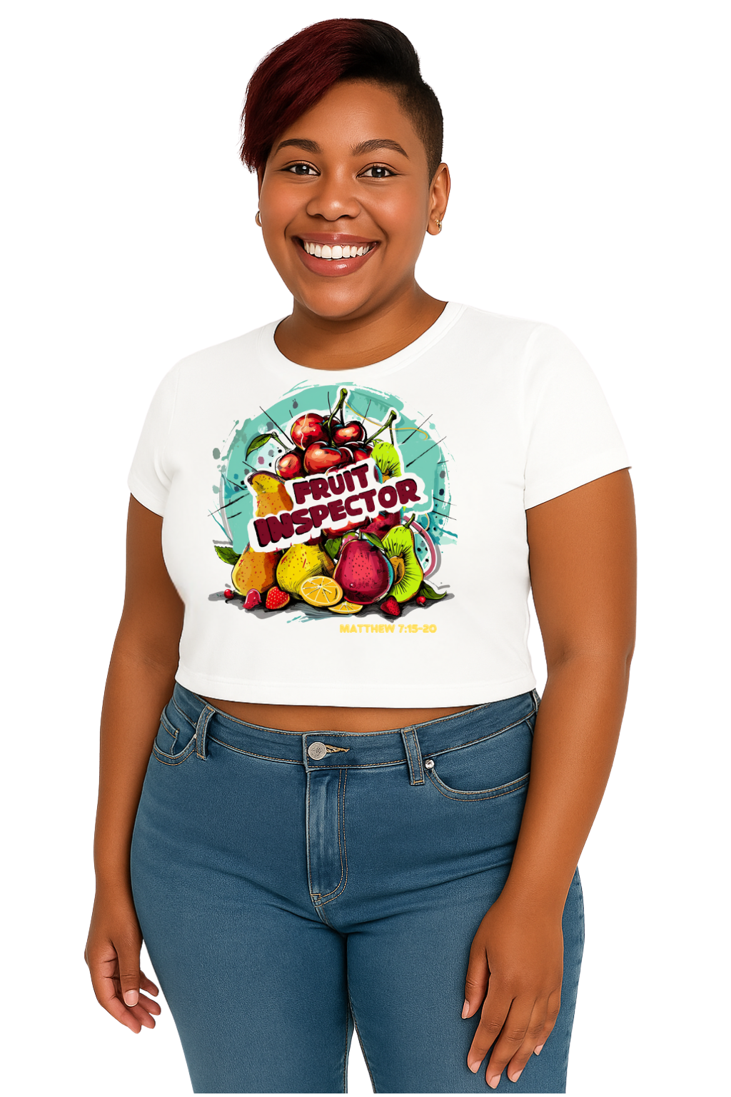 Fruit Inspector Crop Tee