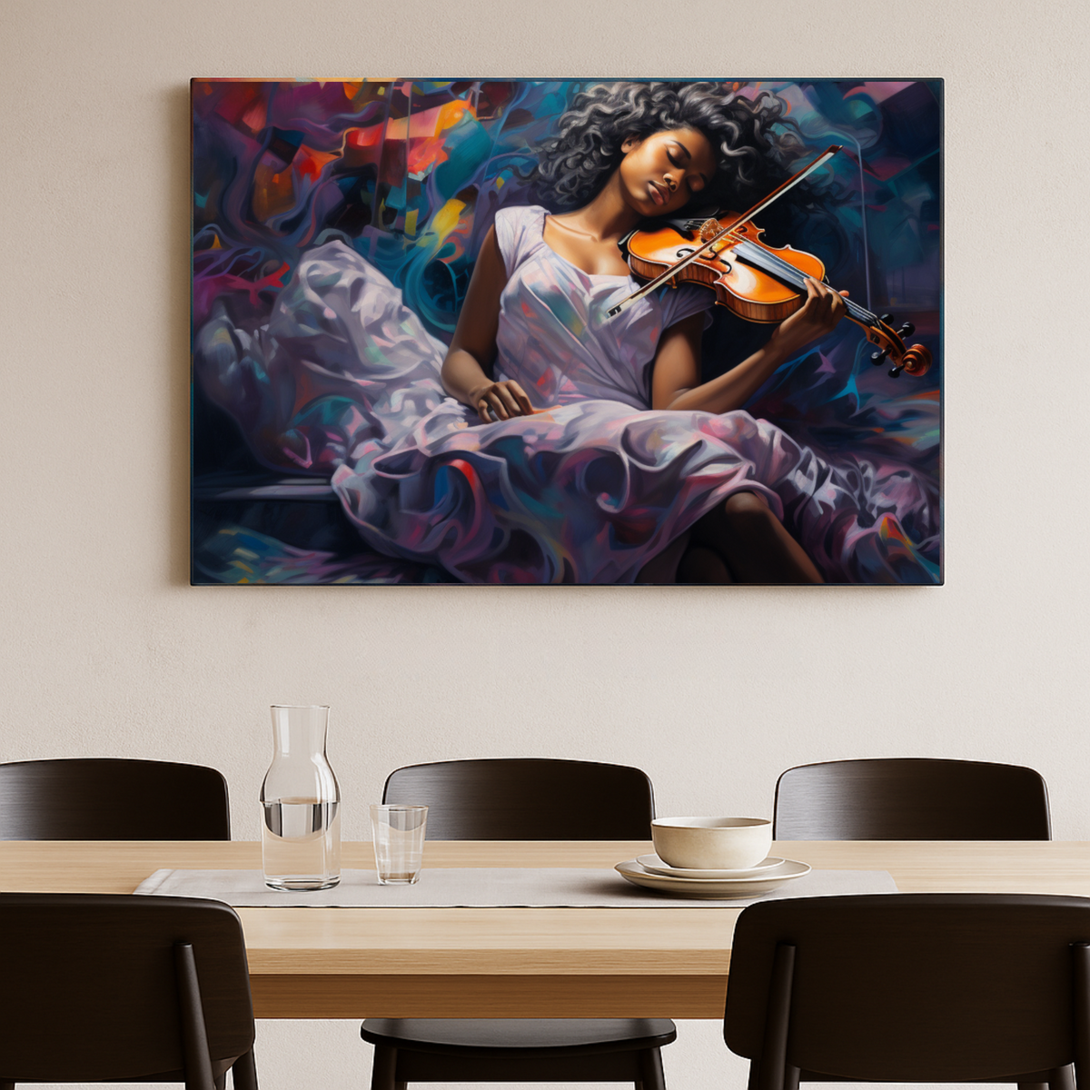 Symphony of Her Dreams Canvas Art