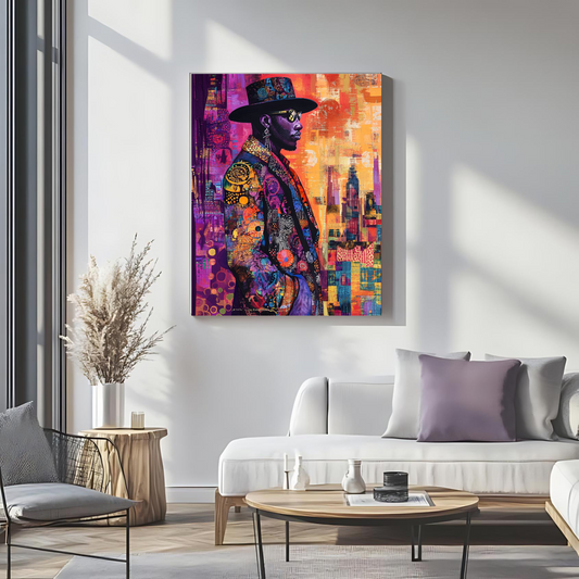 Crimson Dawn Canvas Art
