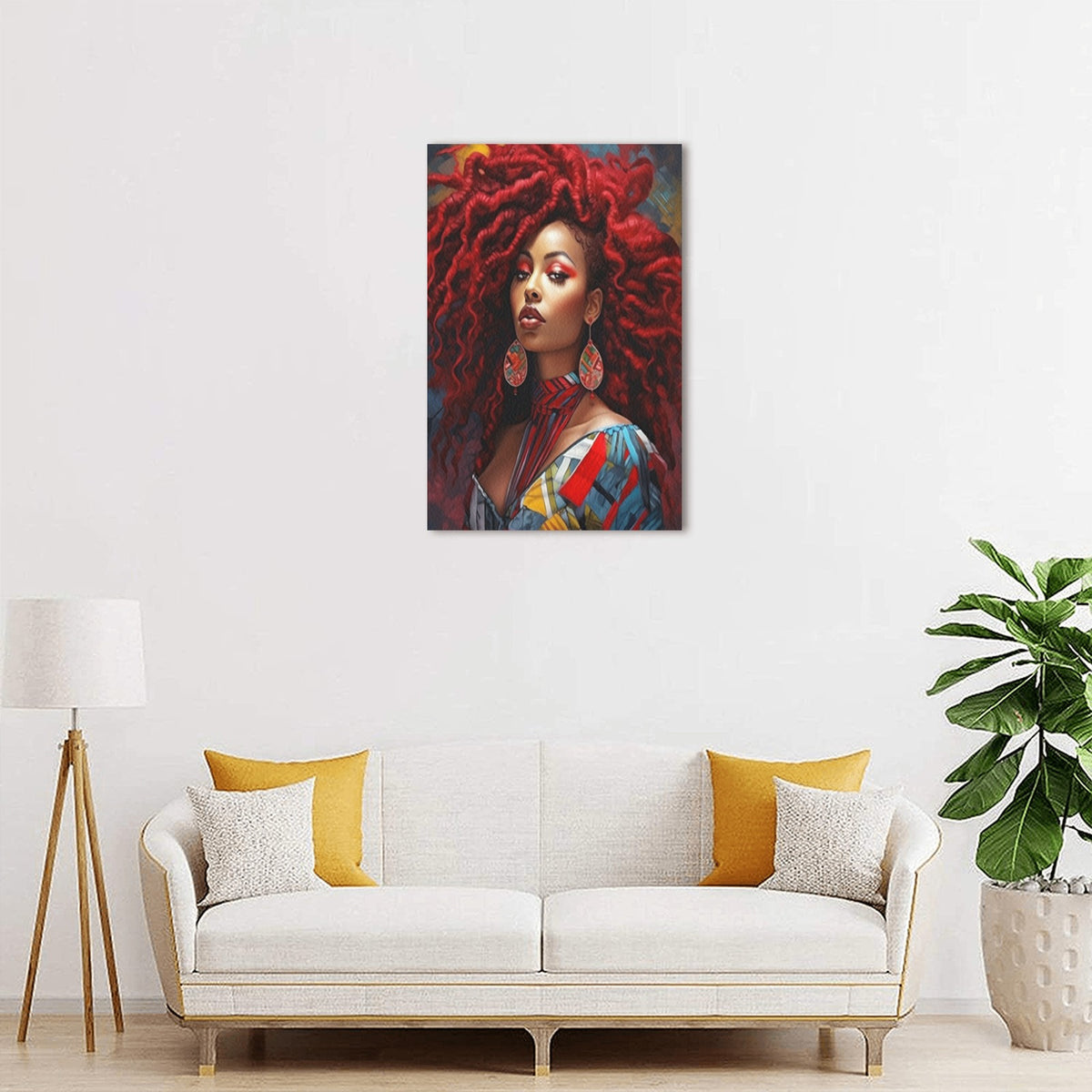 Lady Marie Canvas Art