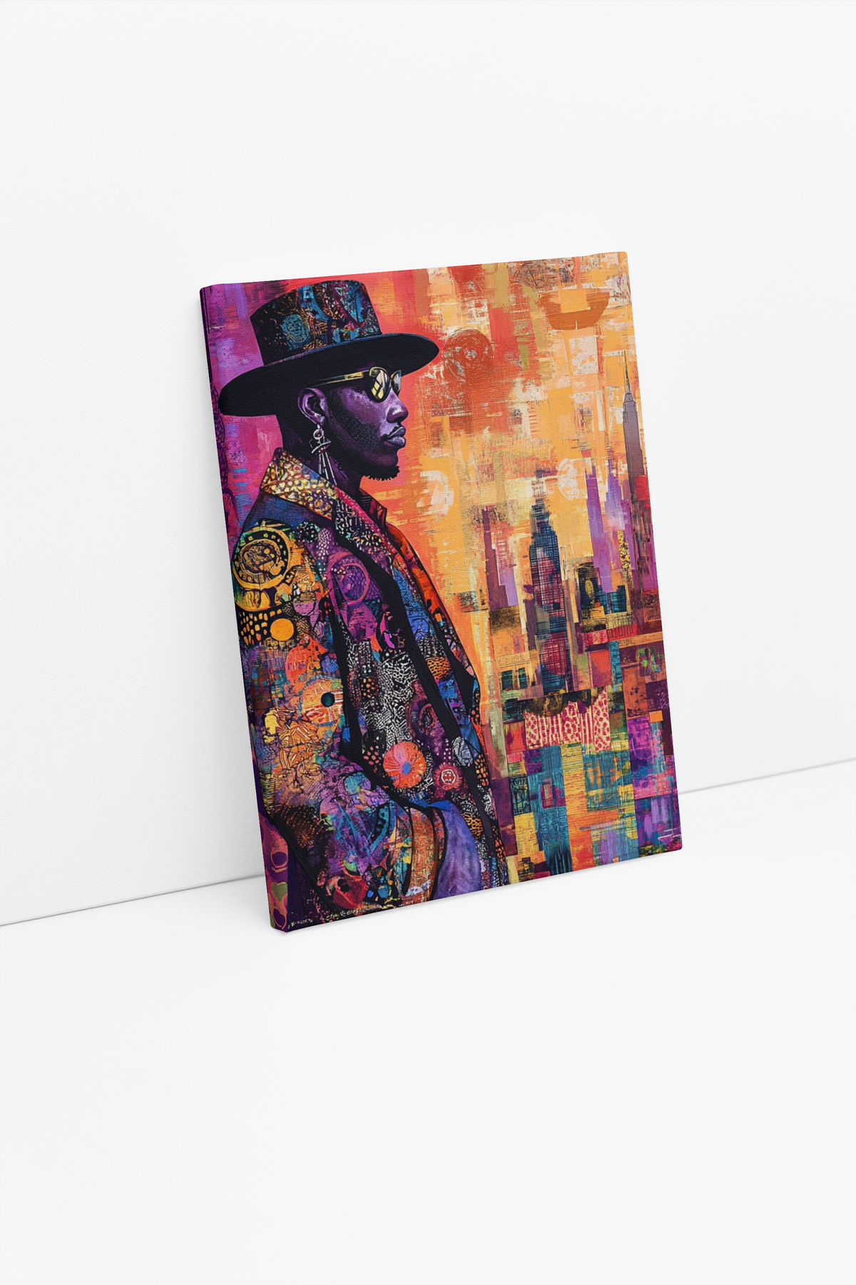 Crimson Dawn Canvas Art