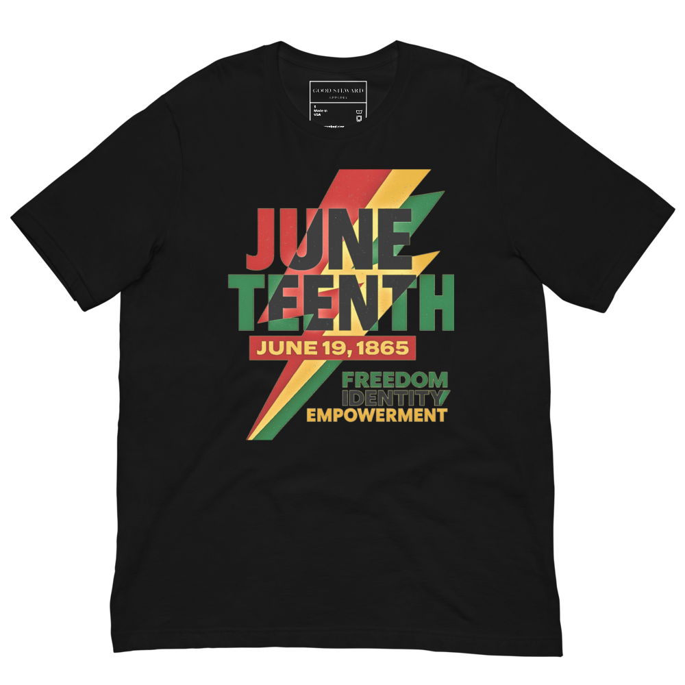 Emancipated Energy Juneteenth Tee
